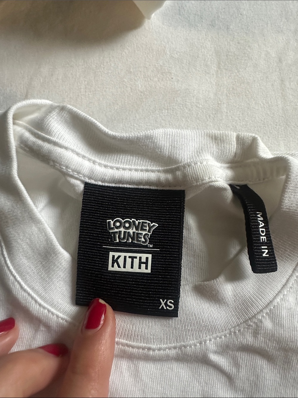 Kith x Looney Tunes Tweety Classic Logo Tee Shirt - Picture 3 of 6